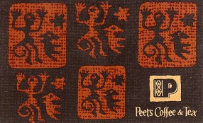 Peet's "re-loadable debit card"