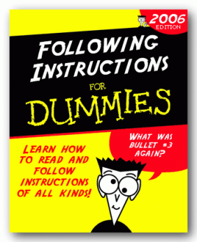 InstructionsForDummies InstructionsForDummies